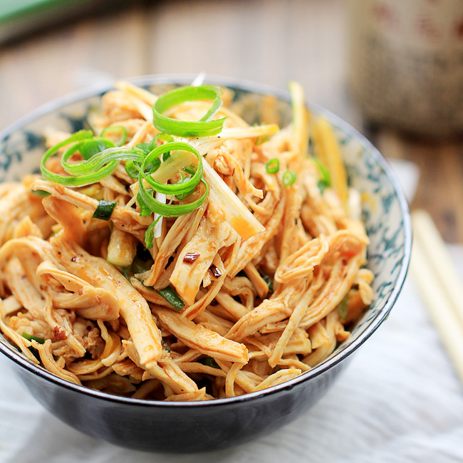 Bon Bon Chicken (Bang Bang Chicken-shredded chicken salad)