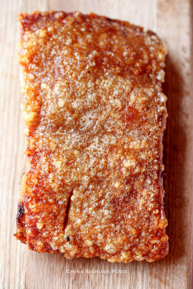 crispy pork belly| chinasichuanfood.com