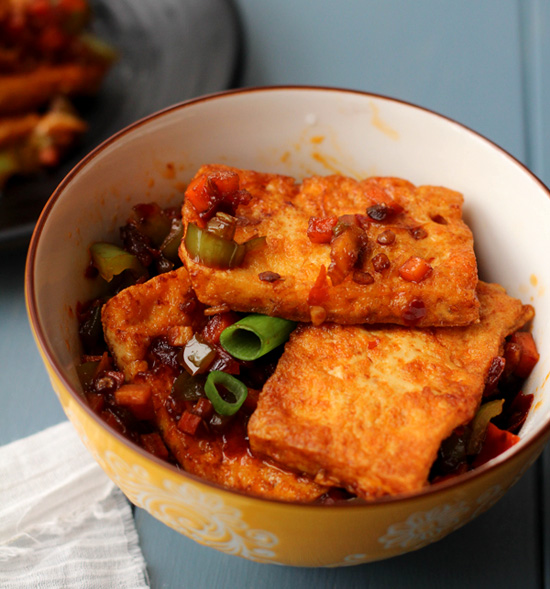 Home Style Tofu—Tofu Stir-fry Recipe