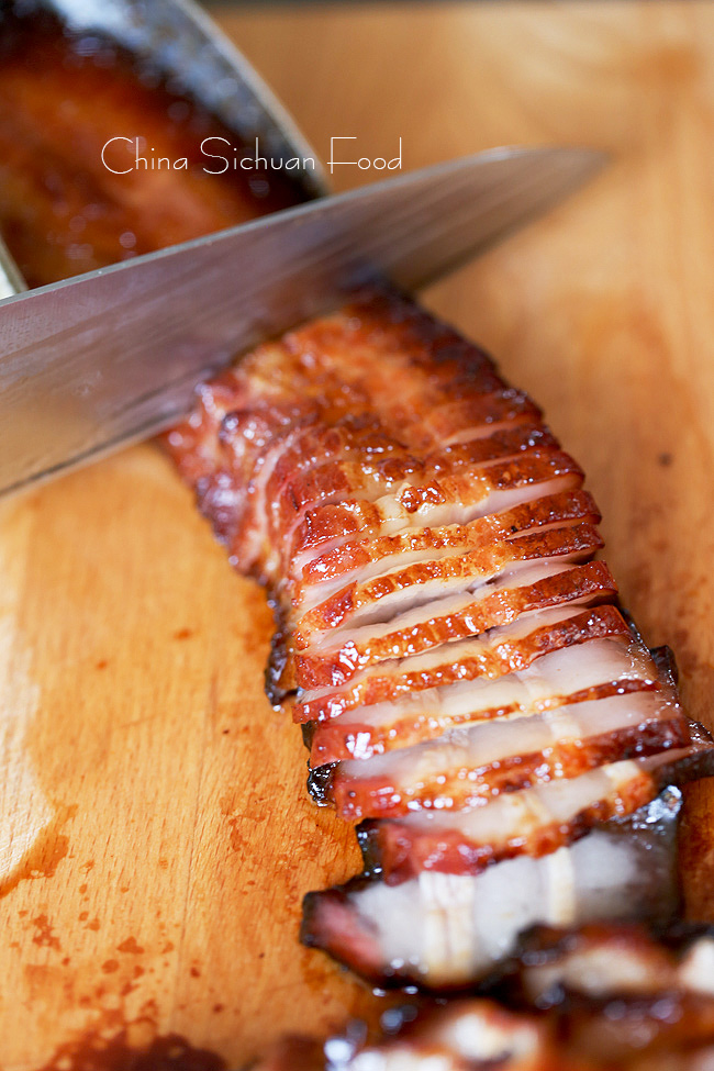 Honey roasted pork belly