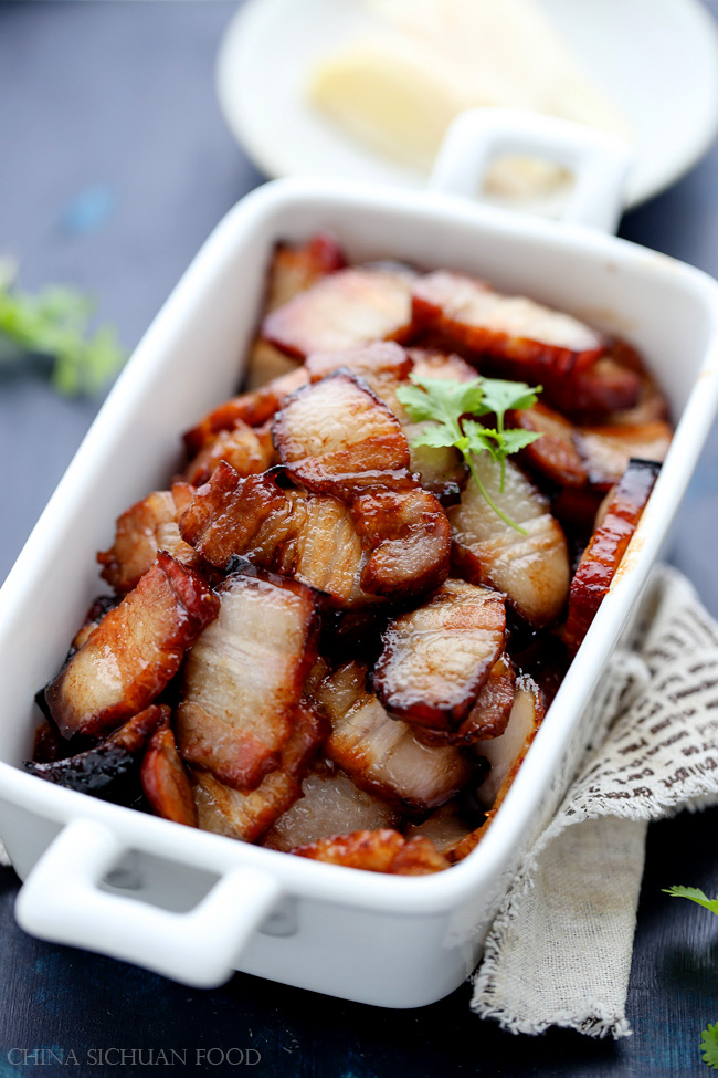 Honey roasted pork belly