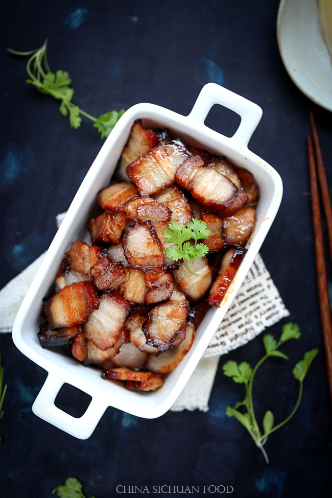 Honey roasted pork belly