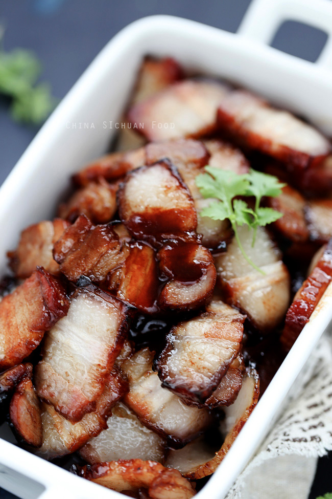 Honey roasted pork belly
