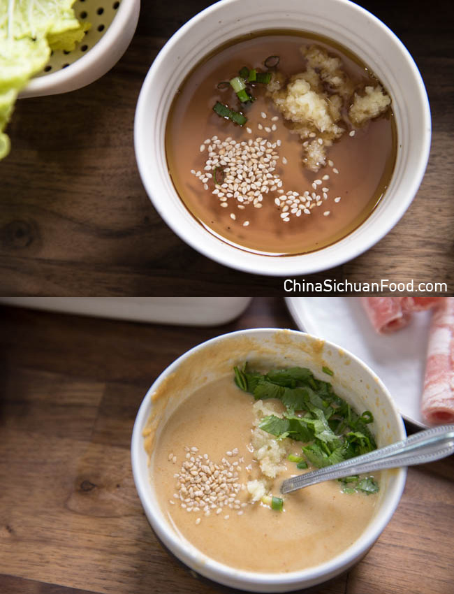 hot pot dipping sauce