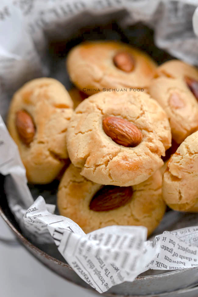 New Year Almond Cookie|ChinaSichuanFood.com