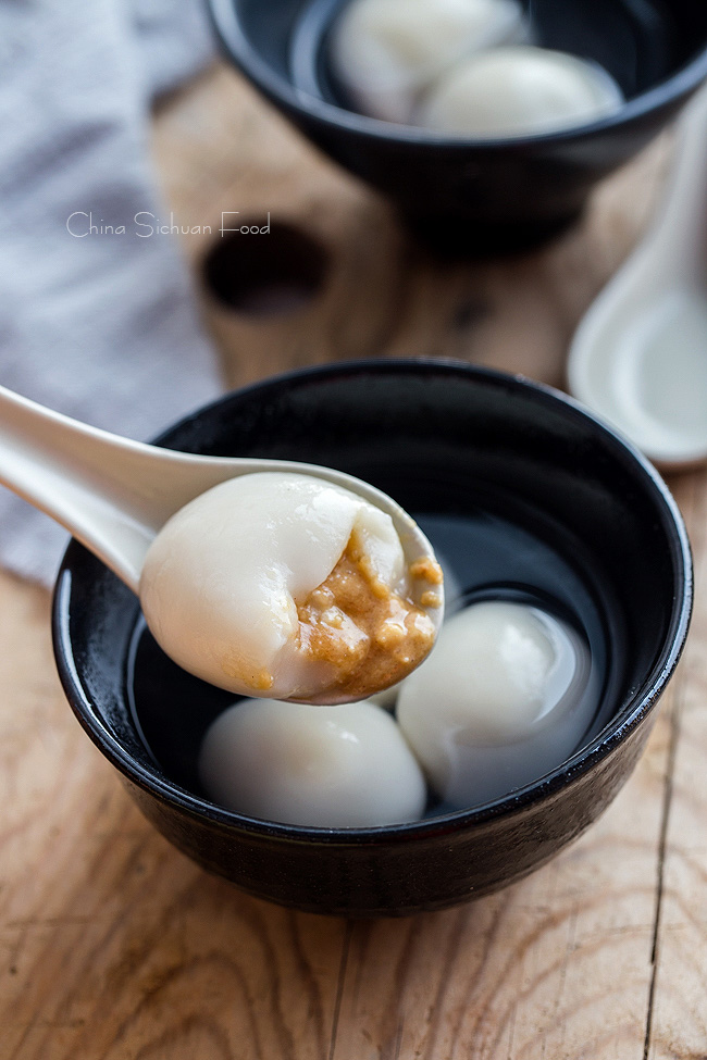 Peanut dumplings (Peanut Tang Yuan) | Chinasichuanfood.com