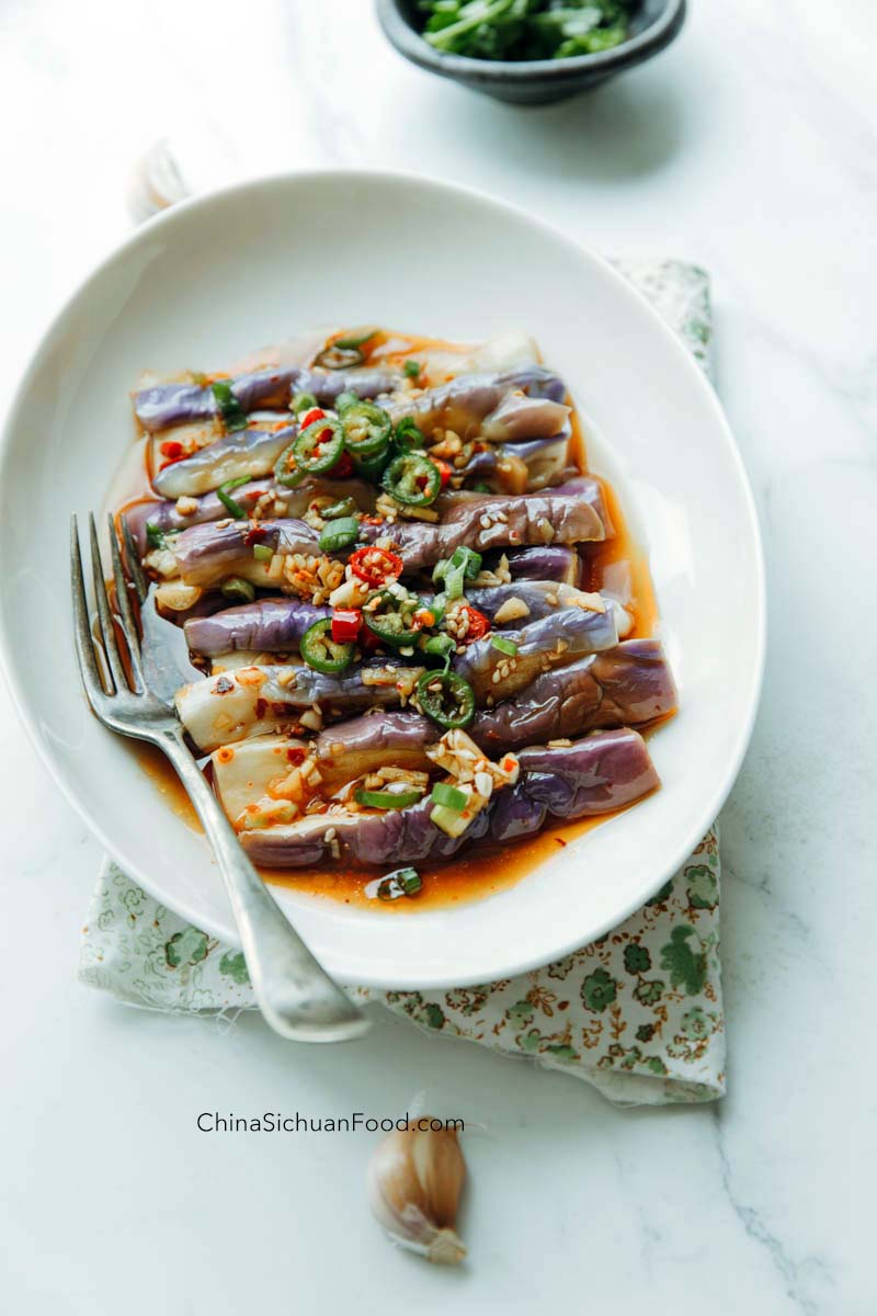 steamed eggplant|chinasichuanfood.com