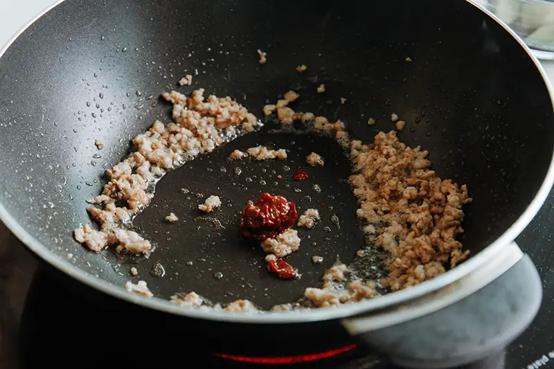 eggplants with minced pork