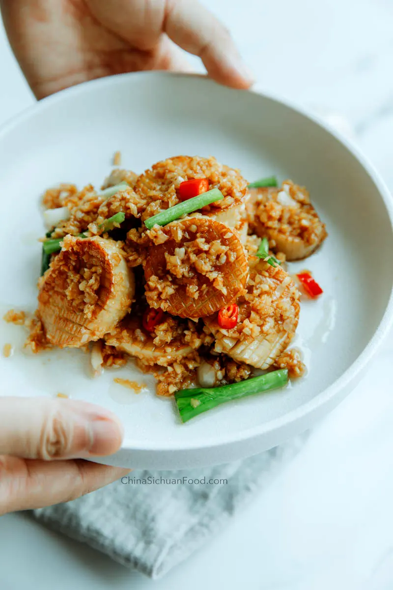 garlic king oyster mushroom|chinasichuanfood.com