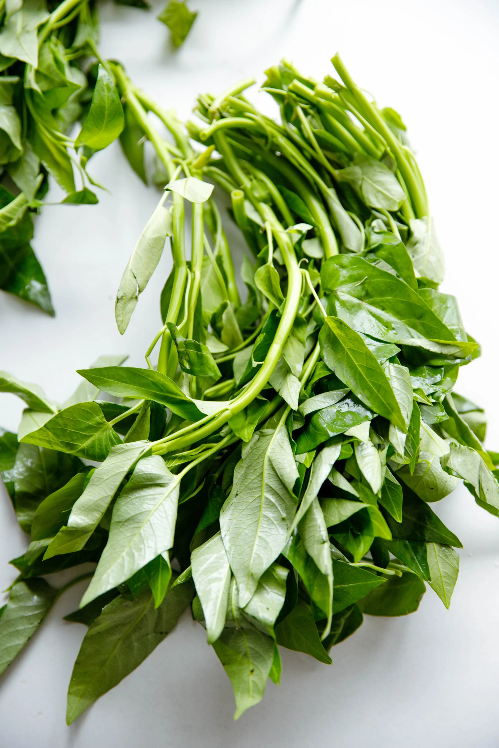water spinach stir fry with garlic