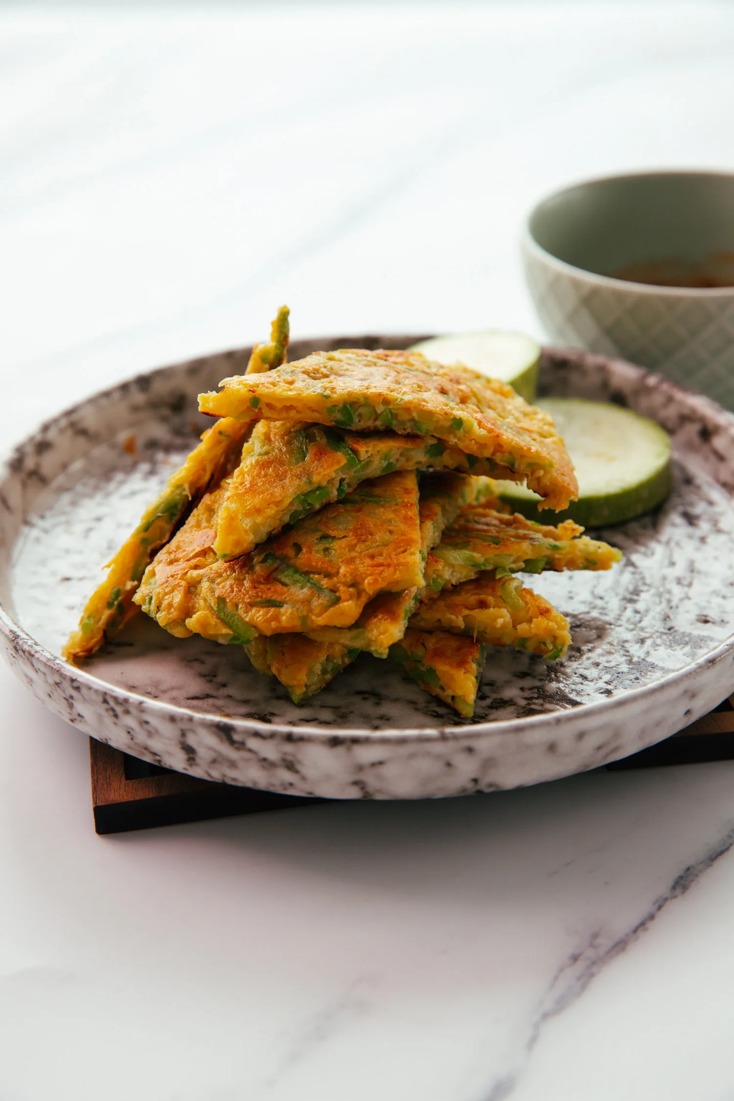 Zucchini Pancakes Chinese Style｜chinasichuanfood.com