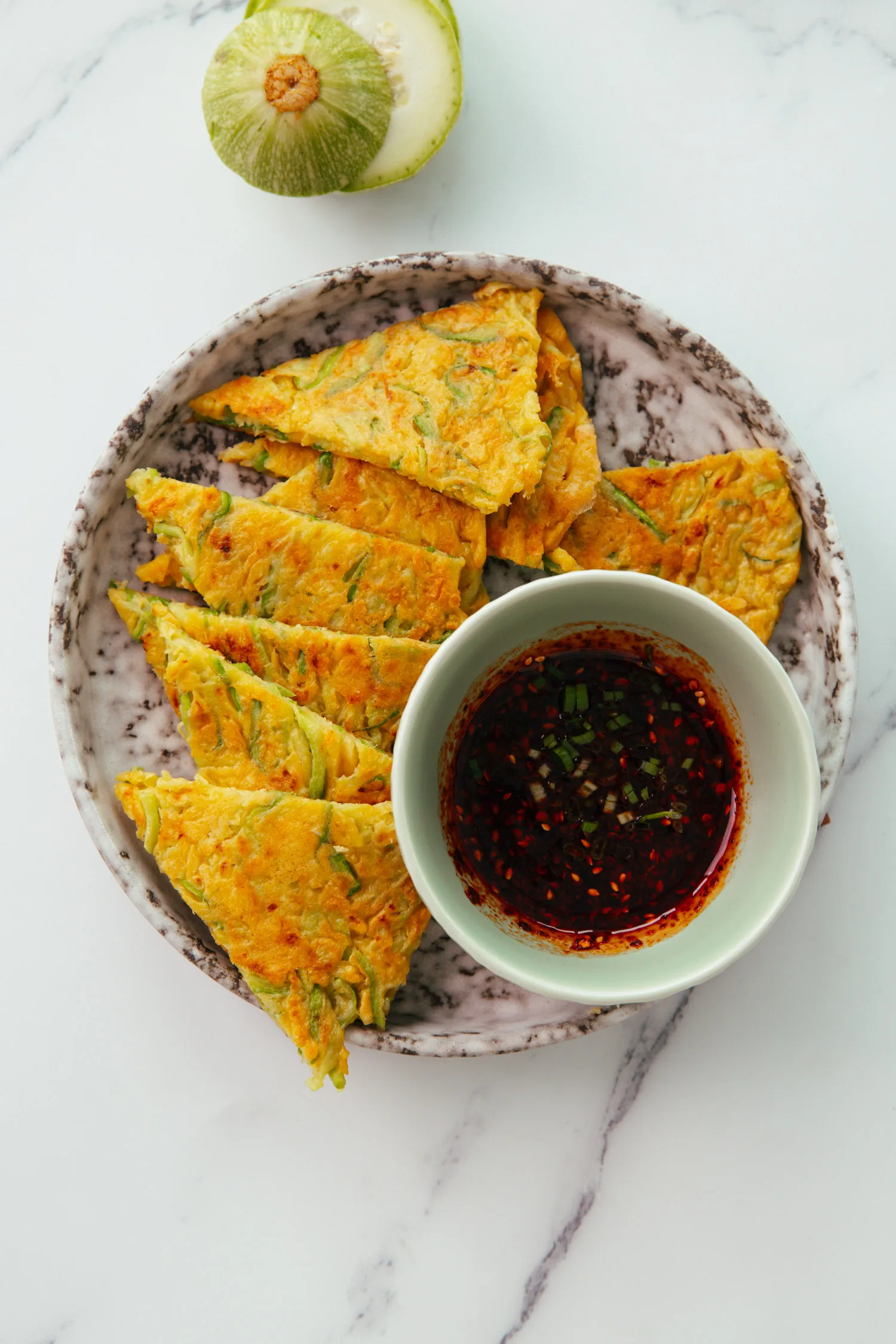 Zucchini Pancakes Chinese Style｜chinasichuanfood.com