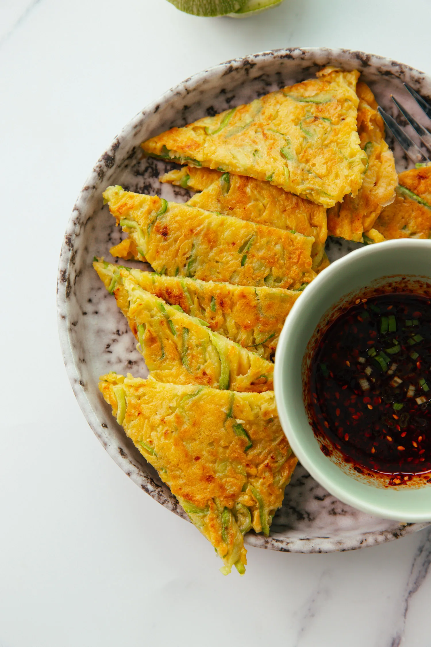 Zucchini Pancakes Chinese Style｜chinasichuanfood.com