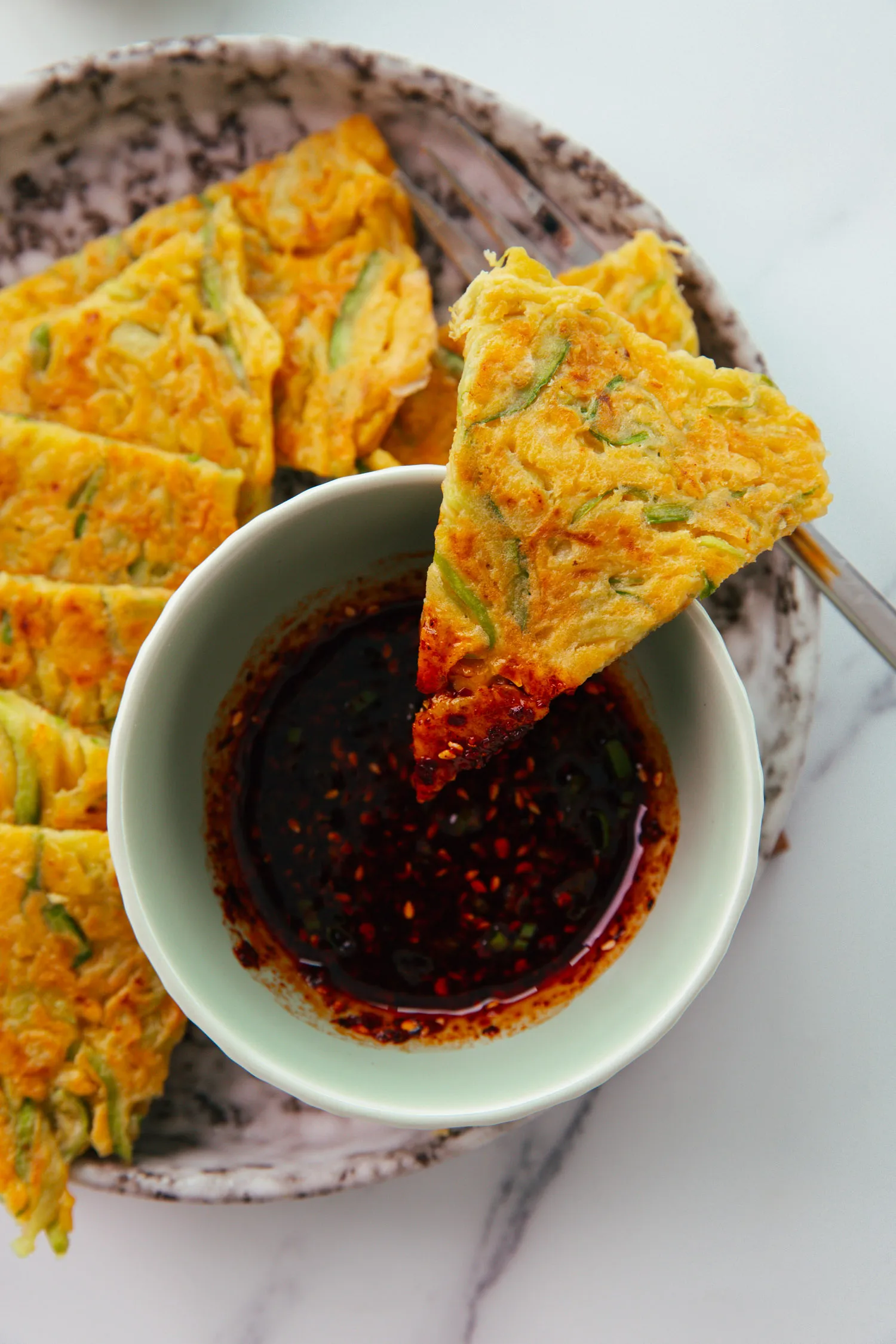 Zucchini Pancakes Chinese Style｜chinasichuanfood.com